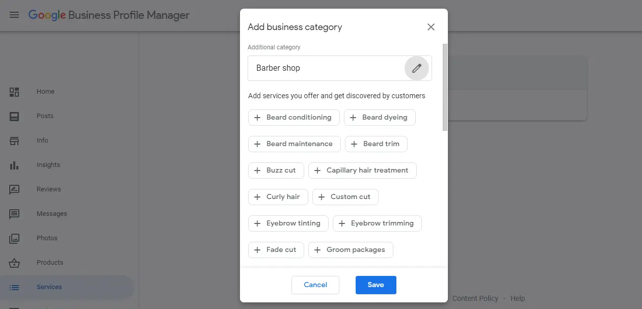Google My Business Add Category Google My Business Add Category